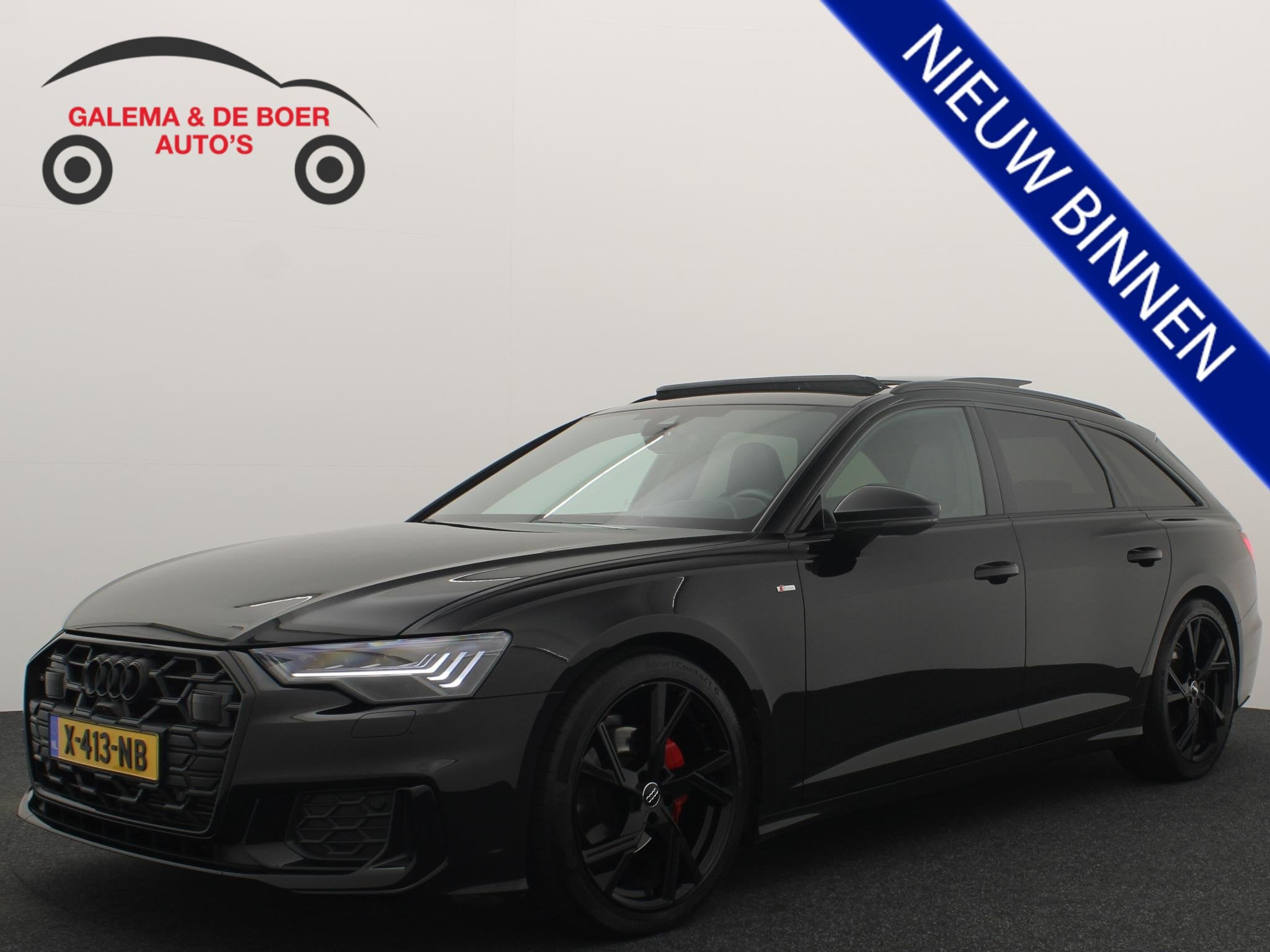 Audi A6 Avant 40 TFSI S edition Competition RS-STOELEN / PAN, Auto's, Dealer onderhouden, Gebruikt, Zwart, 204 pk