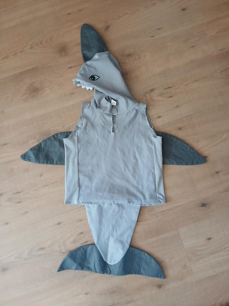 Haaienpak haaienverkleedpak haai baby shark hema grijs, Kinderen en Baby's, Carnavalskleding en Verkleedspullen, Ophalen of Verzenden