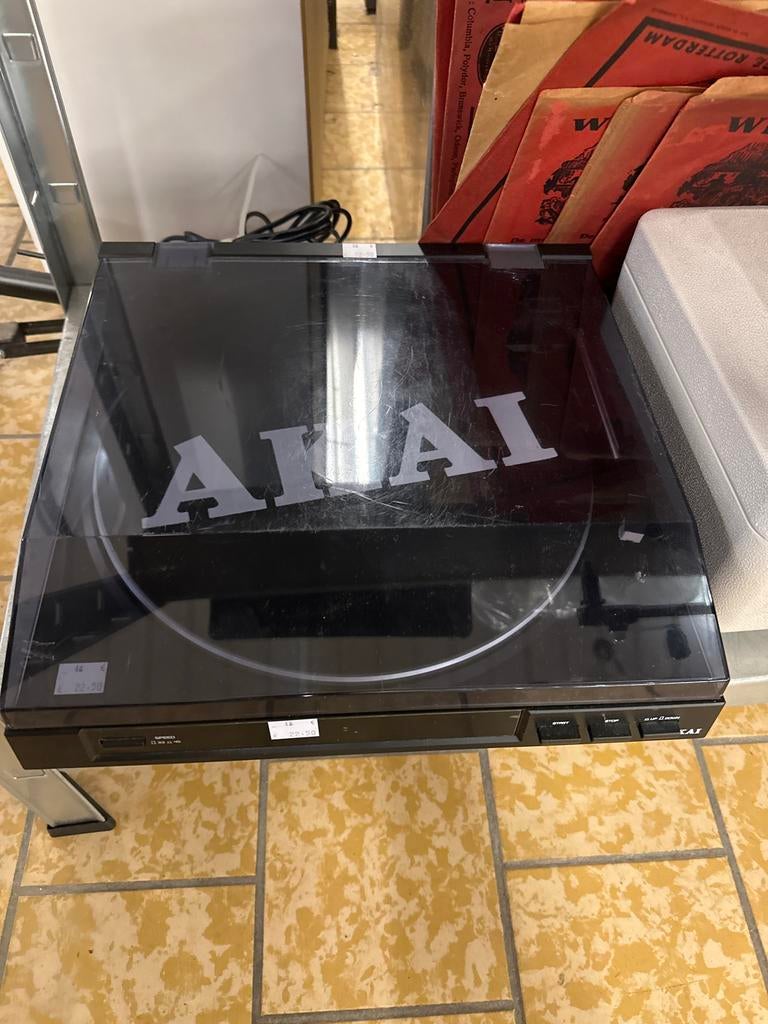 Akai Platenspeler - Vintage Geluidservaring, Ophalen, Automatisch, Zo goed als nieuw, Platenspeler