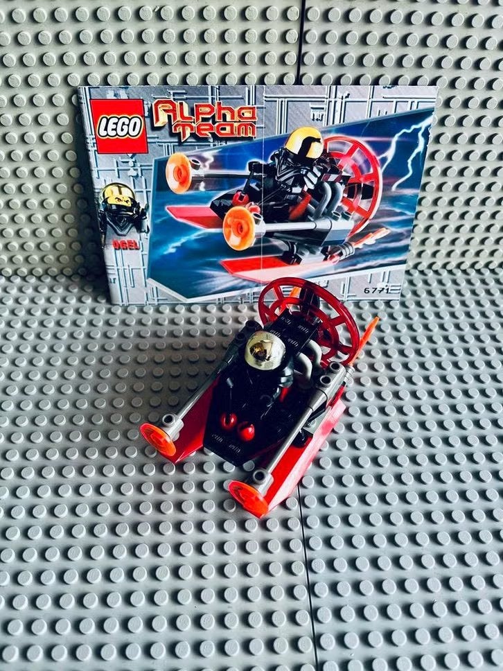 LEGO Alpha Team 6771 Ogel Command Striker, Gebruikt, Overige thema's, Lego, Ophalen of Verzenden