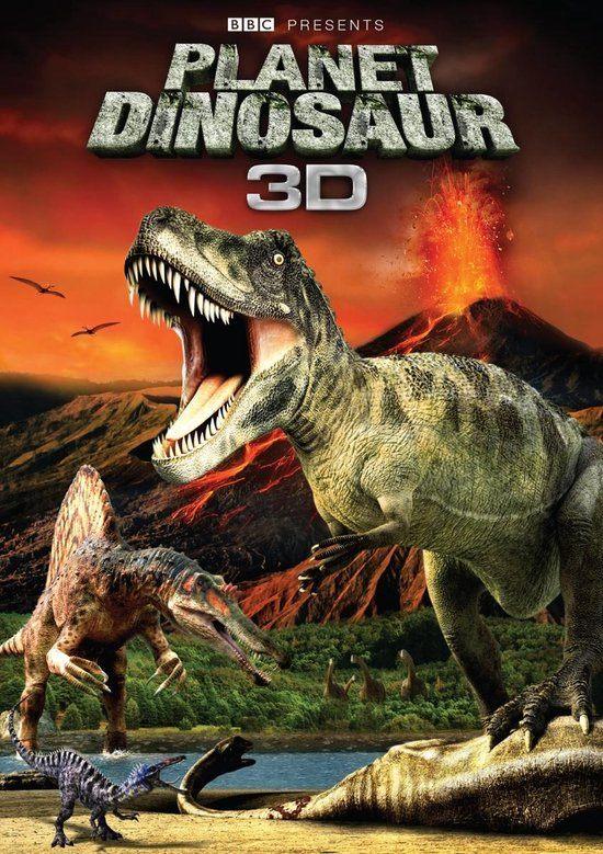 Dinosaur planet 3D - 3 disc, Cd's en Dvd's, Dvd's | Documentaire en Educatief, Zo goed als nieuw, Natuur, Vanaf 12 jaar, Verzenden
