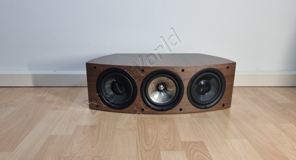KEF IQ60C centerspeaker - American Walnut