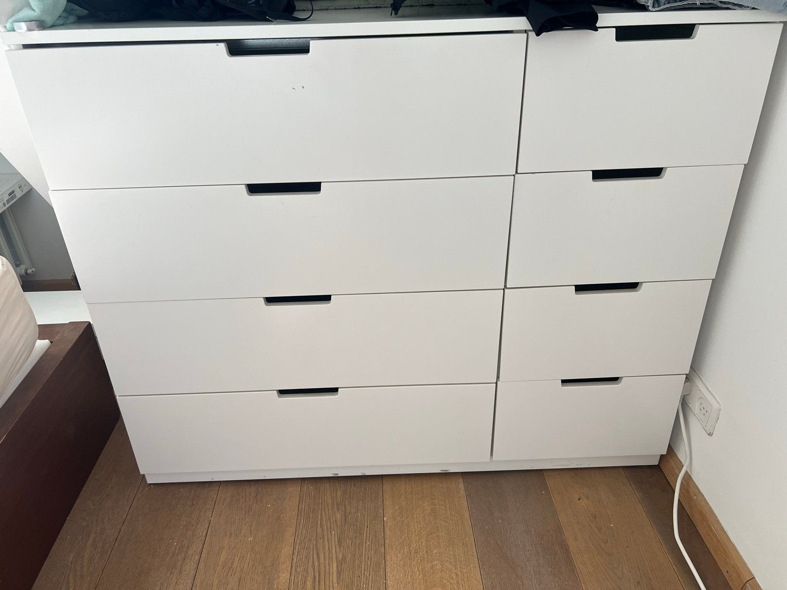 Ikea Ladekast Nordli (8 laden), Huis en Inrichting, Ophalen, Gebruikt, 5 laden of meer, 100 tot 150 cm