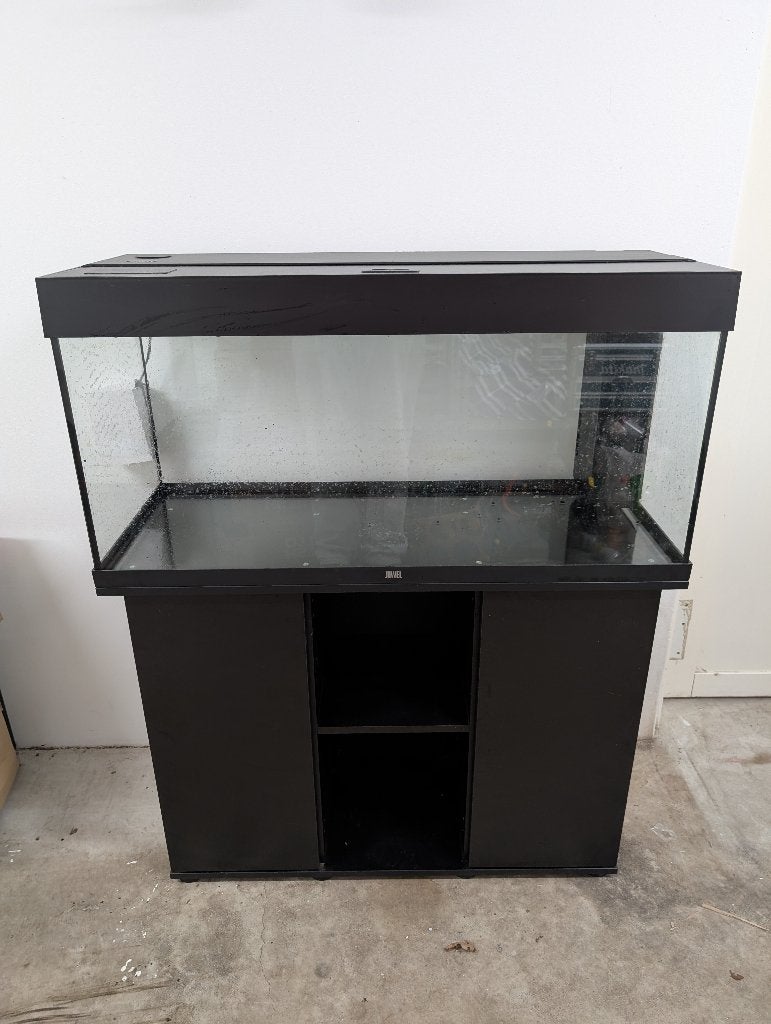 Juwel Rio 180 LED met kast, Ophalen, Verwarming, Zo goed als nieuw, Leeg aquarium