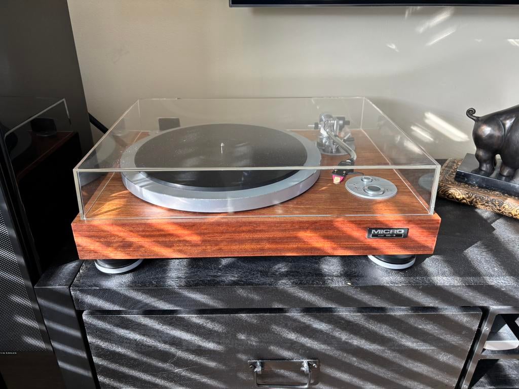 Micro Seiki DD-8 Met MA-505 Arm. Als nieuw., Audio, Tv en Foto, Platenspelers, Ophalen, Zo goed als nieuw, Overige merken