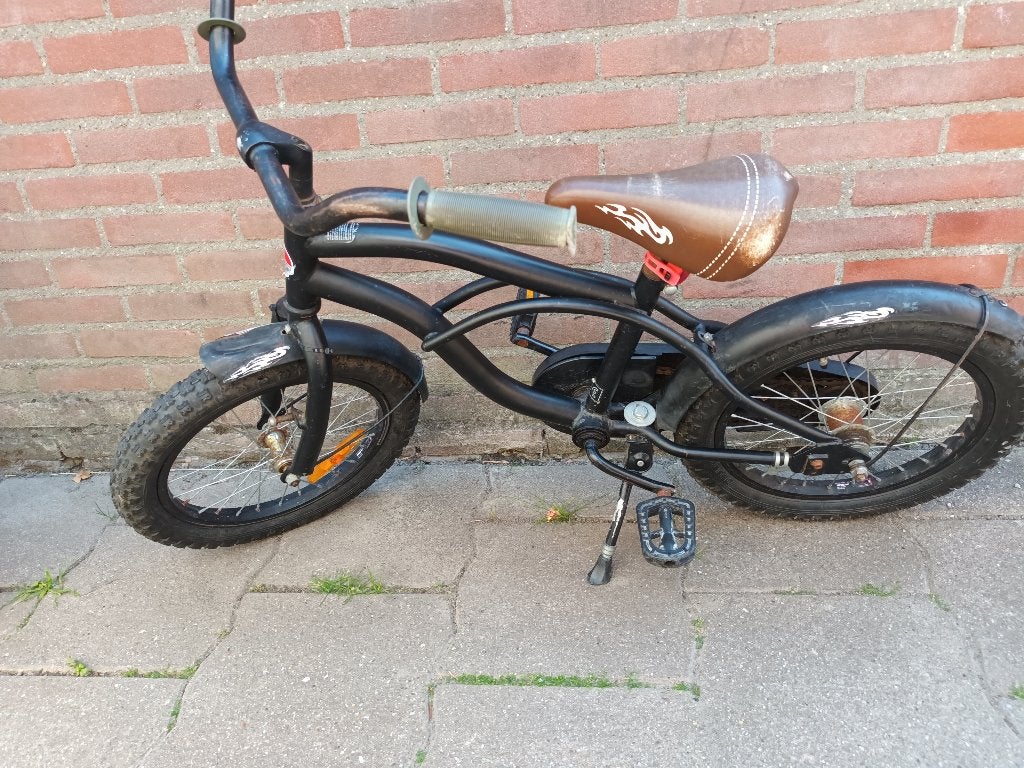 Kinderfiets 16 inch, Fietsen en Brommers, Fietsen | Kinderfietsjes, Ophalen, Terugtraprem, Onbekend, 16 tot 20 inch