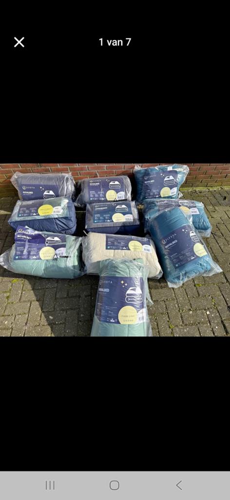 Dekbedden 50 stuks, Ophalen, Tweepersoons, Wit, Deken of Dekbed