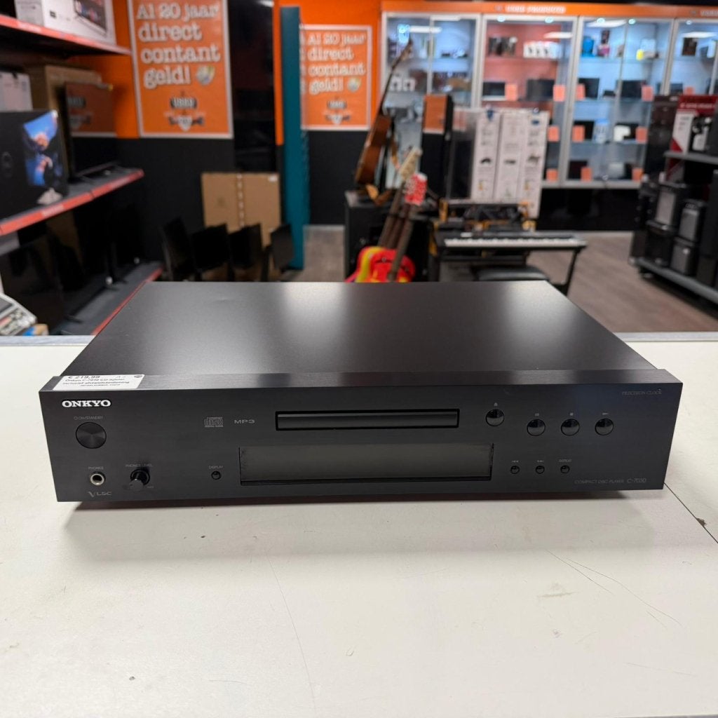 Onkyo C-7030 CD-Speler Incl. Afstandsbediening, Onkyo, Zo goed als nieuw, Support@onkyo.com, 2-1 Nisshin-cho, Neyagawa-shi
Osaka 572-8540
Japan