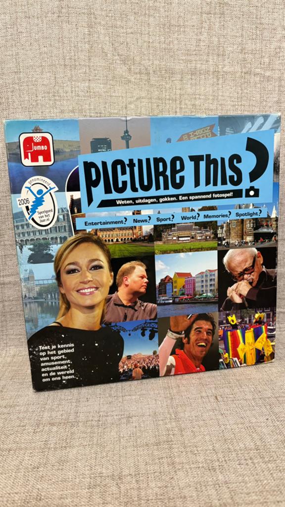 Vintage bordspel “picture this”, Ophalen of Verzenden, Zo goed als nieuw