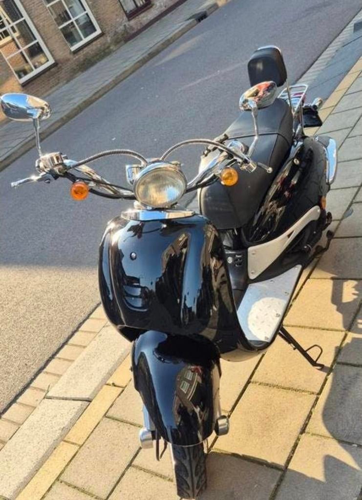 Snorscooter Fosti Retro uit 2009 - Klaar voor gebruik!, Ophalen of Verzenden, Gebruikt, Benzine, Overige merken