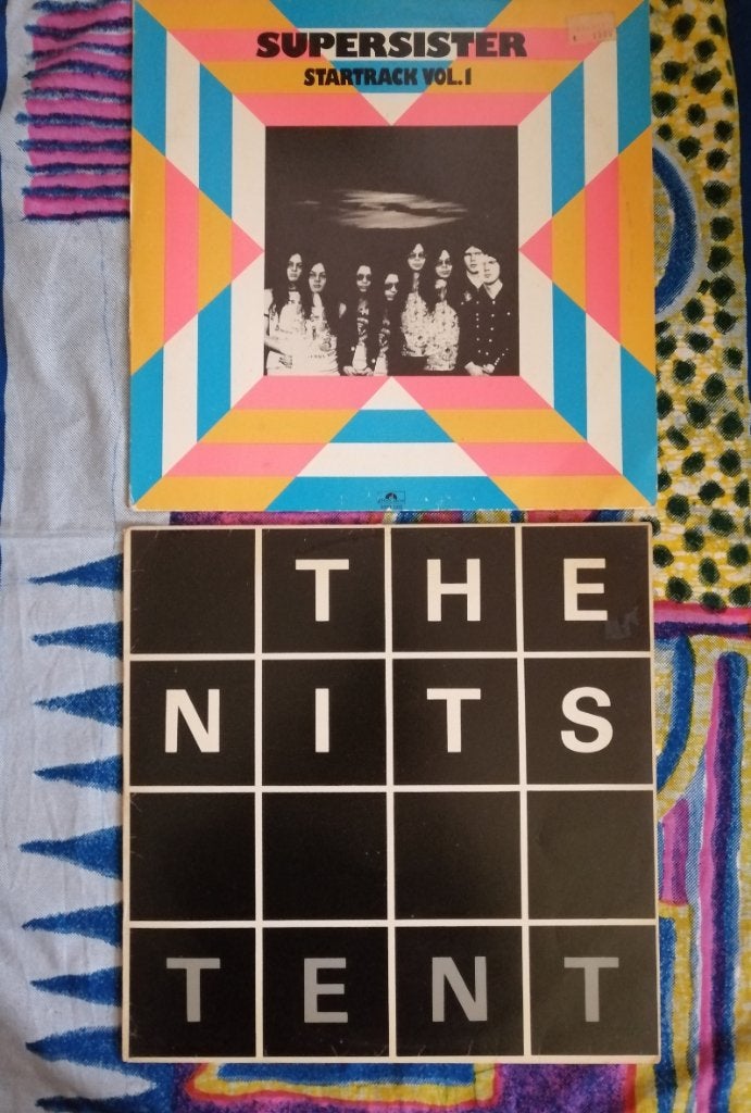 The Nits Supersister Stips album elpee vinyl lp's, LP, Gebruikt, Complilatie, 12 inch