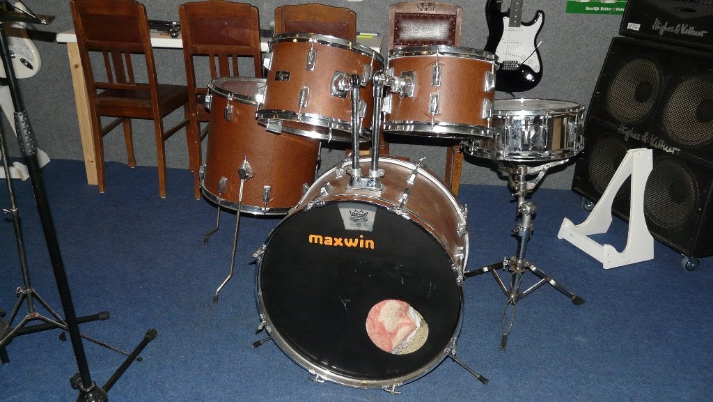 drumstel shelhaed, Muziek en Instrumenten, Drumstellen en Slagwerk, Ophalen, Gebruikt, Pearl