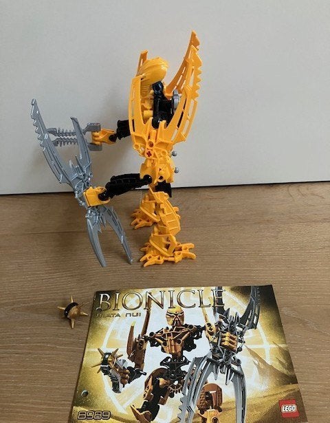 Lego Bionicle 8989, Mata Nui, Inclusief instructies, Bionicle, Lego, Ophalen of Verzenden
