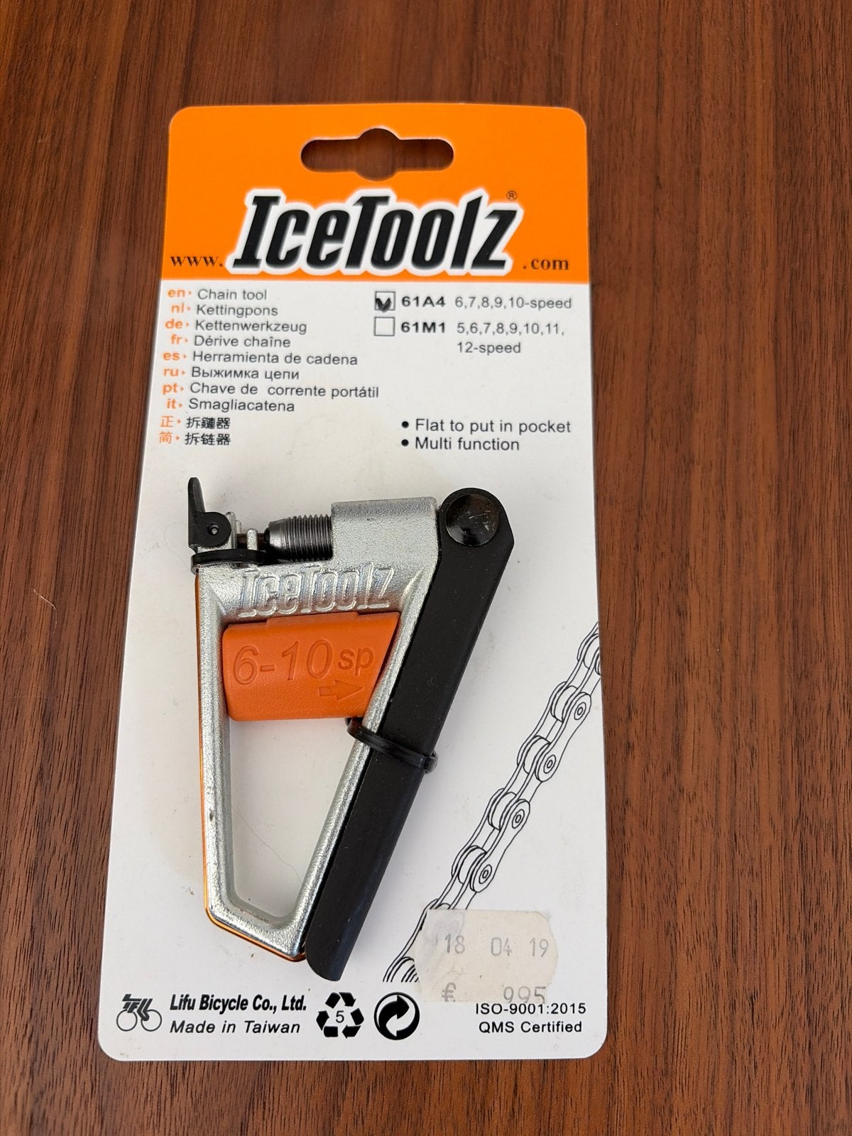 IceToolz Kettingpons 6-10 Speed - Nieuw in verpakking, Ophalen of Verzenden, Nieuw, Kettinggereedschap