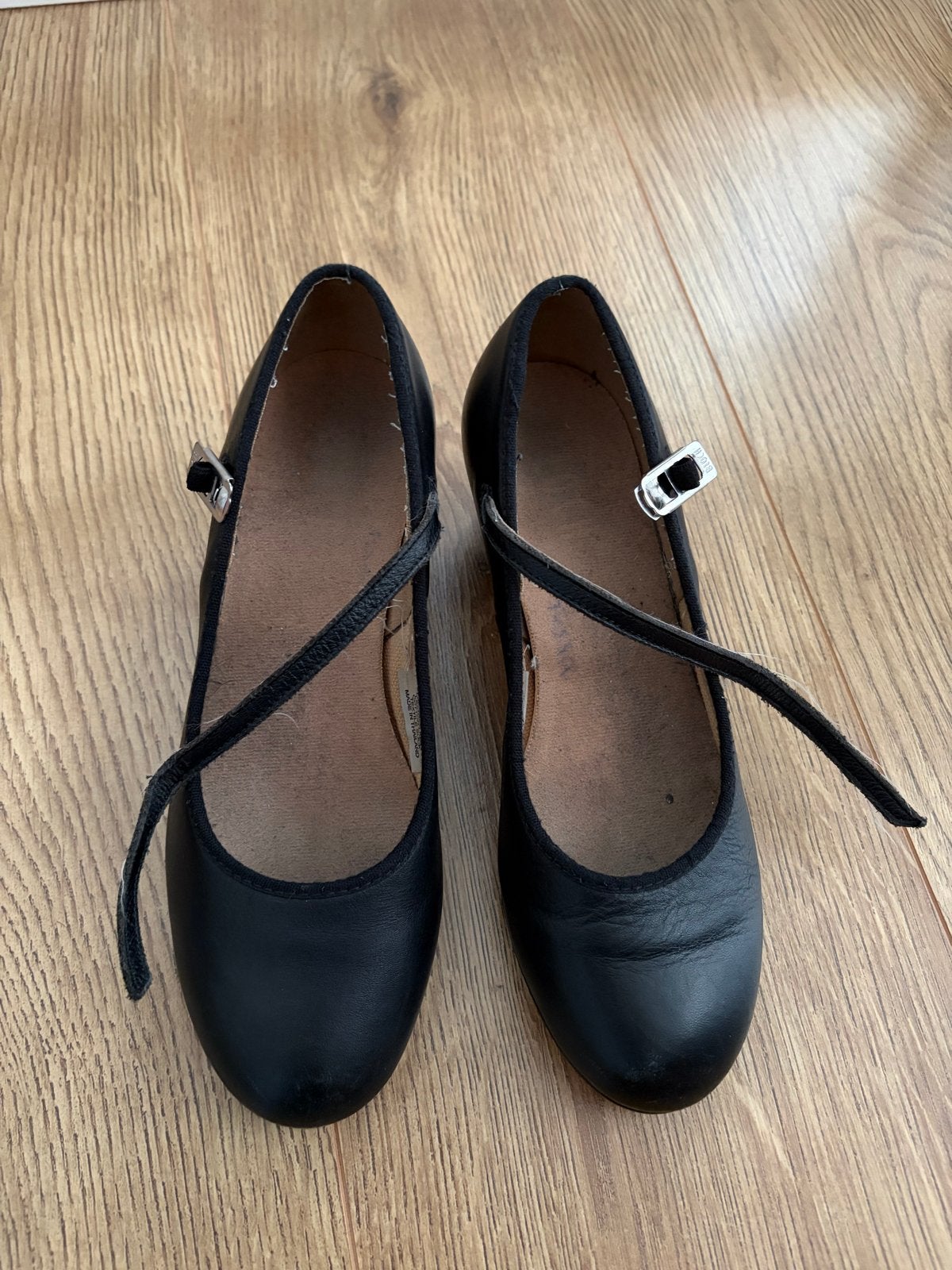 Bloch leren tapschoenen maat 5 - Zo goed als nieuw, Sport en Fitness, Ophalen, Zo goed als nieuw, Schoenen
