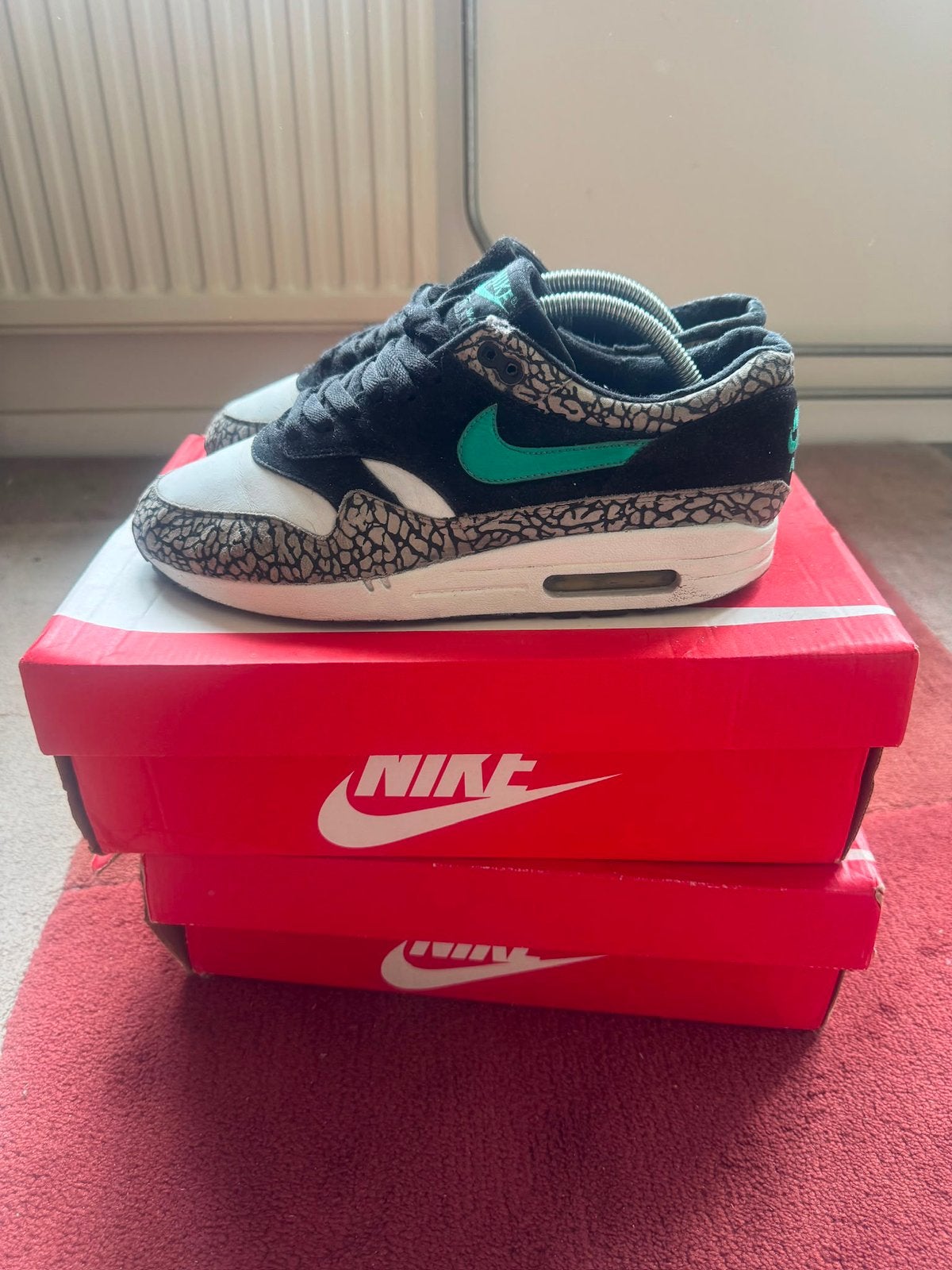 Nike air max 1 OG Atmos Elephants 2007 EU42, Overige kleuren, Ophalen of Verzenden, Sneakers of Gympen, Gedragen