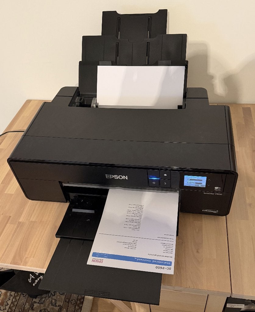 EPSON SURE COLOR sc-600 printer, Gebruikt, Fotoprinter, Kleur printen, Draadloos