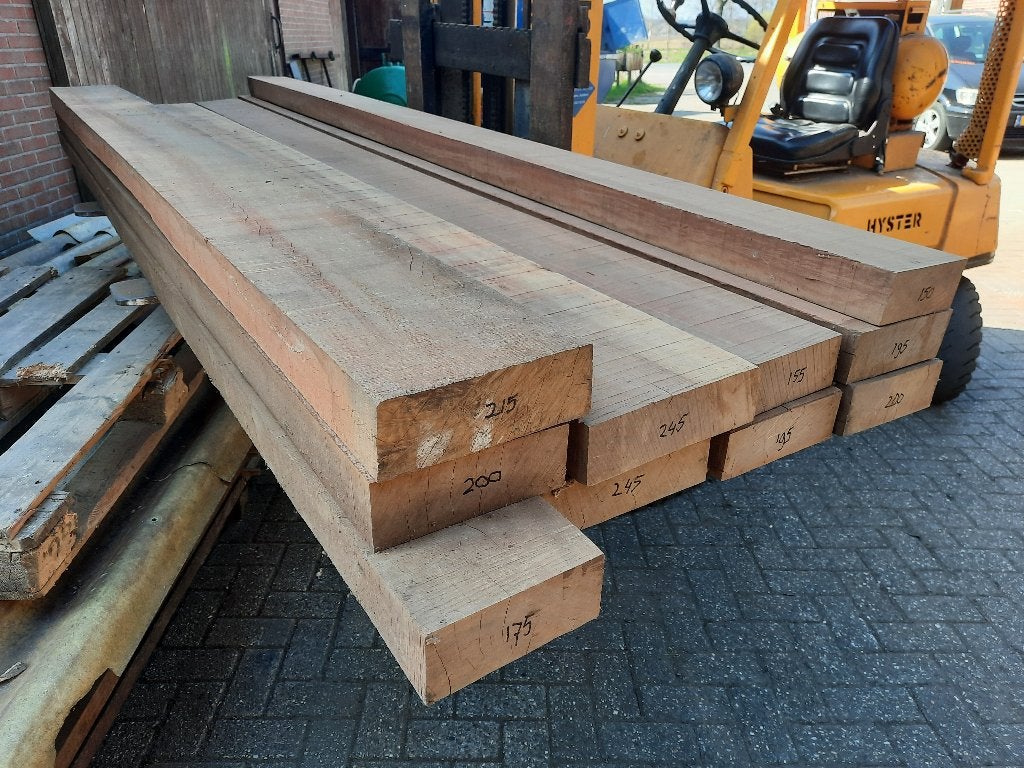 Azobe 70 mm dik 280 cm lang, Ophalen, Nieuw, 250 tot 300 cm, 50 mm of meer