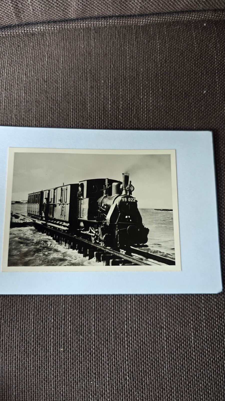 historische foto stoomtrein 99 022, Ophalen of Verzenden