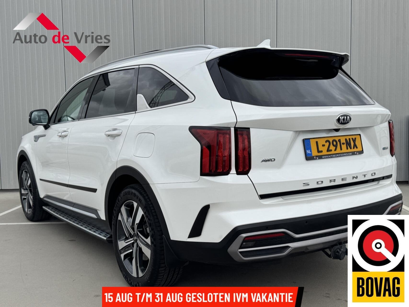 Kia Sorento 1.6 T-GDI Plug-in Hybrid 4WD ExecutiveLine 7p., Gebruikt, 4 cilinders, Met garantie (alle), 7 stoelen