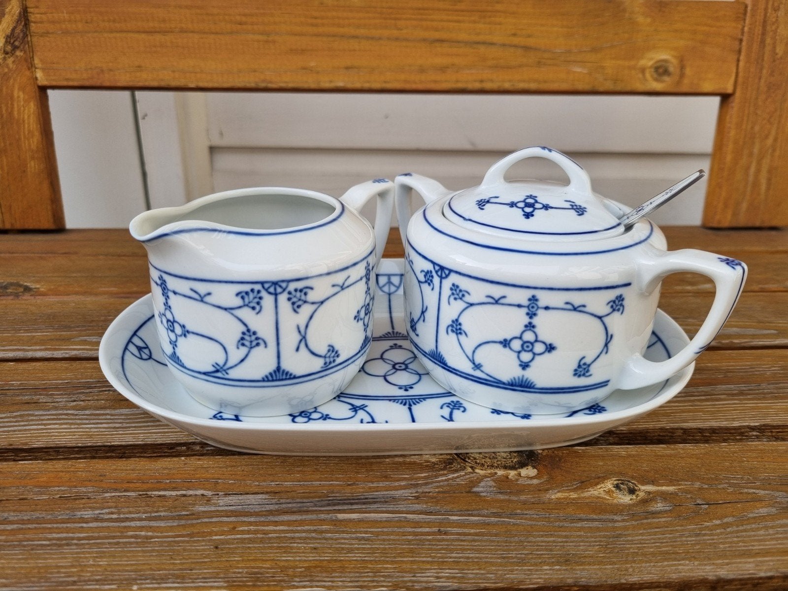 Roomstel Saksisch blauw Jager, Gebruikt, Overige typen, Ophalen of Verzenden, Overige stijlen