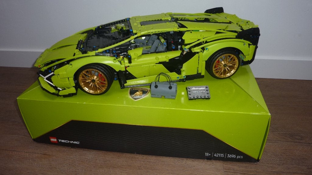 Lego, 42115, Technic, Lamborghini Sián FKP 37, Gebruikt, Lego, Ophalen of Verzenden, Technic