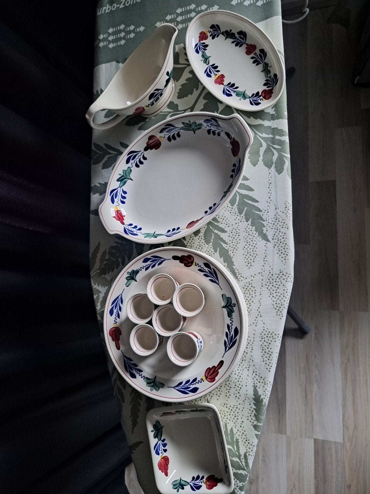 Prachtig Boerenbont Servies Set, Ophalen