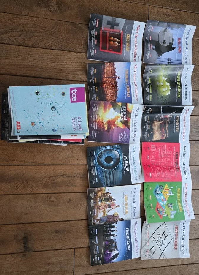 The Chemical Engineer tijdschriften (diverse jaren), Ophalen, Gelezen