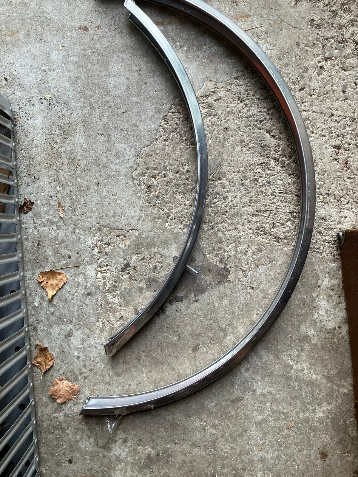 RVS Spatborden 28 inch - Nieuw, Spatbord, Ophalen of Verzenden, Stadsfiets, Nieuw