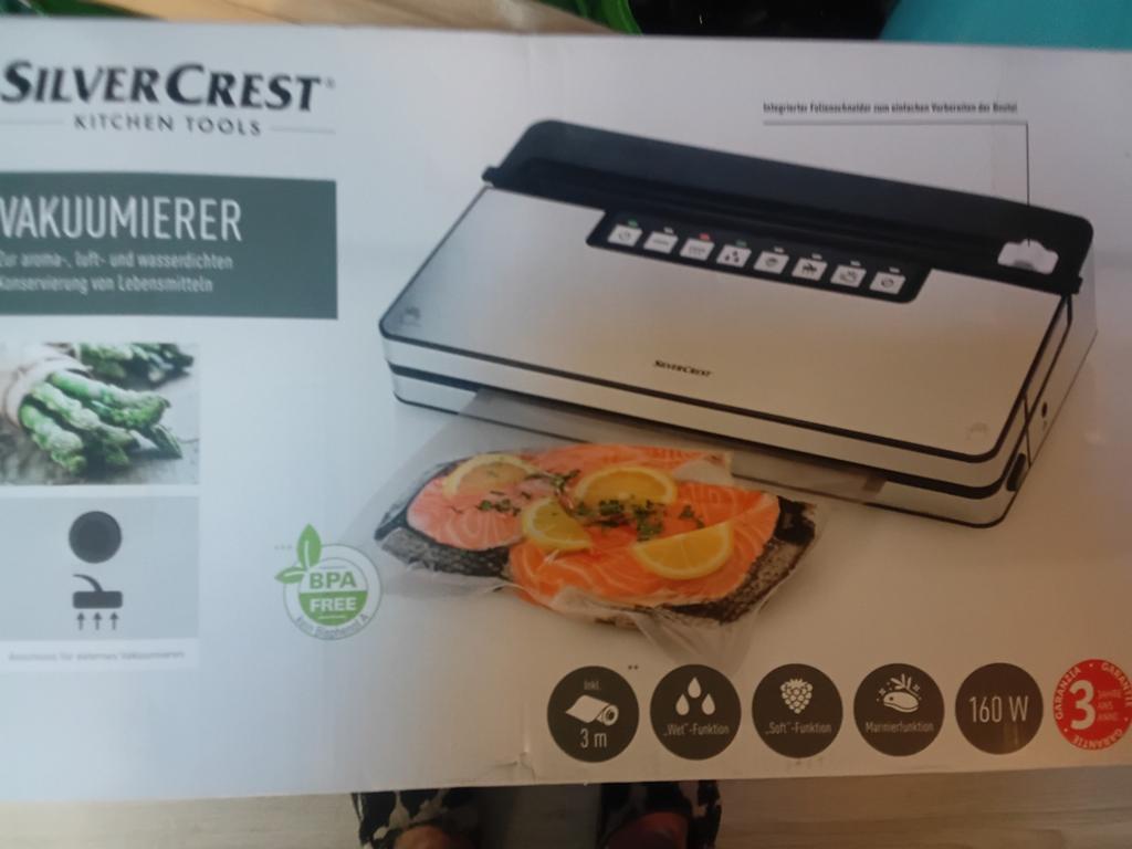 VAKUUMIERER " SILVERCREST " NIEUW, Huis en Inrichting, Keuken | Keukenbenodigdheden, Ophalen, Nieuw