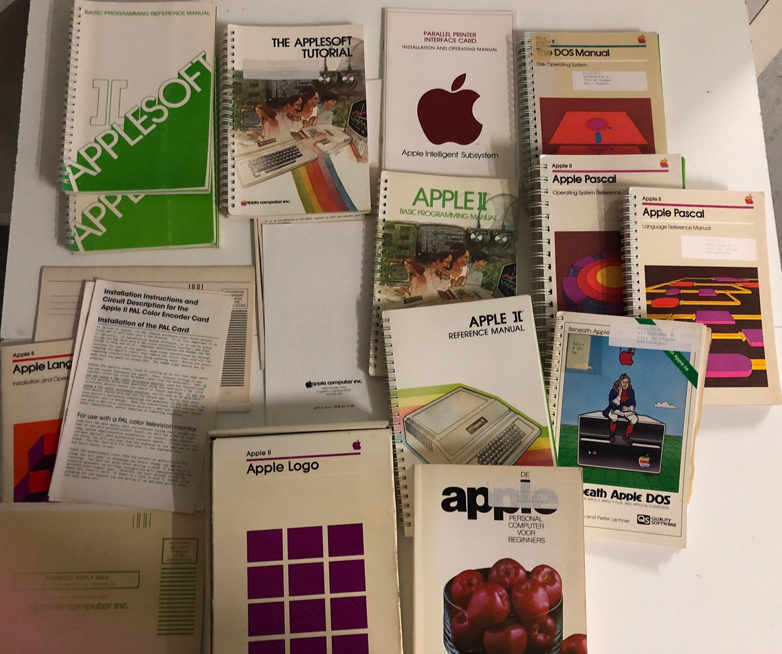 Apple II documentatie en software (origineel)., Computers en Software, Ophalen of Verzenden