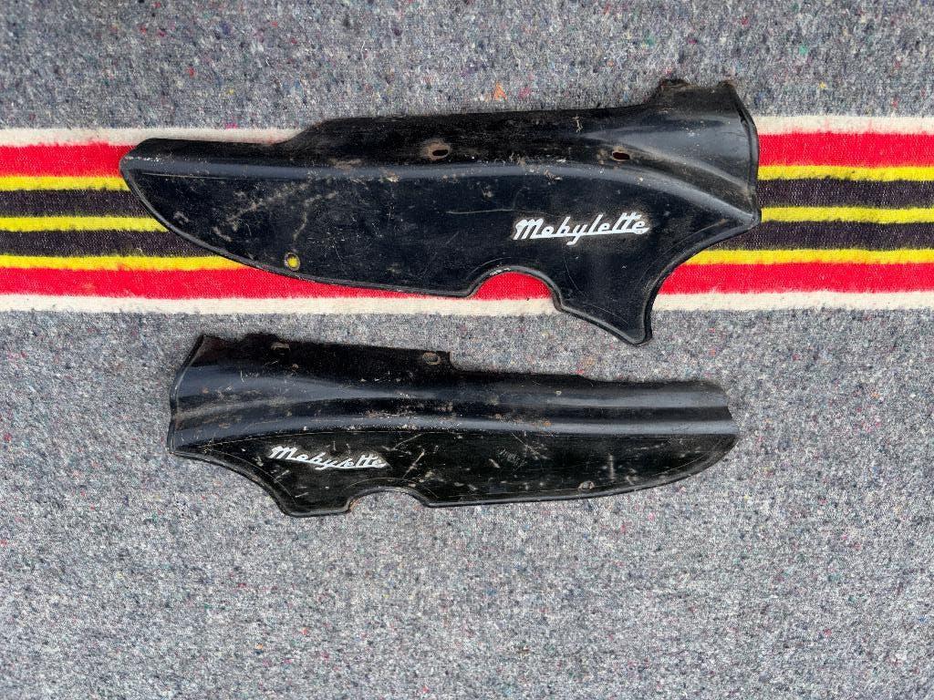 Kaptein Mobylette zijschilden, Fietsen en Brommers, Brommeronderdelen | Oldtimers, Ophalen of Verzenden, Gebruikt, Overige merken