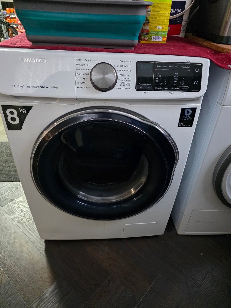 te koop Samsung wasmachine hij wast goed alleen met, Ophalen, Gebruikt, 8 tot 10 kg, 1600 toeren of meer