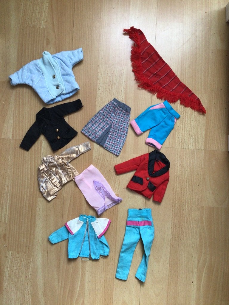 Vintage Barbie Fleur kleding, Verzamelen, Poppen, Ophalen of Verzenden, Gebruikt, Kleertjes
