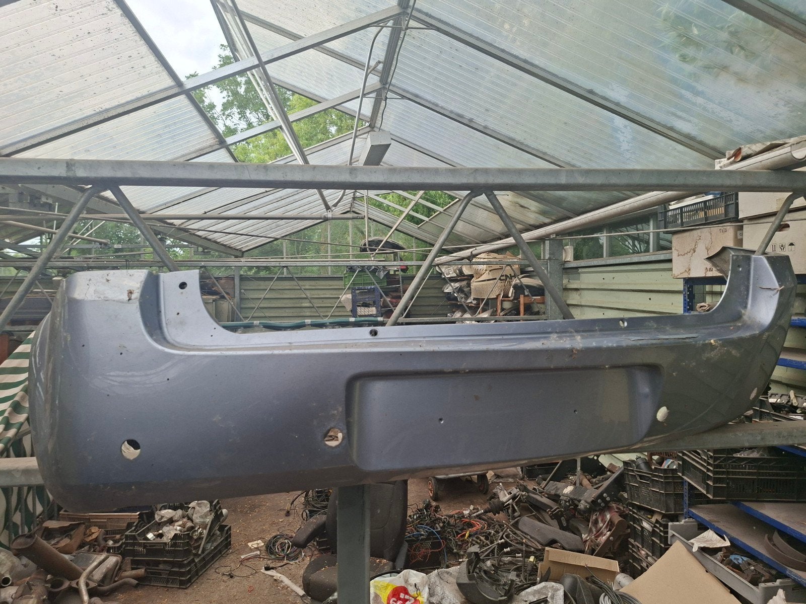 Opel Zafira Meriva Bumper met beschadiging, Ophalen of Verzenden