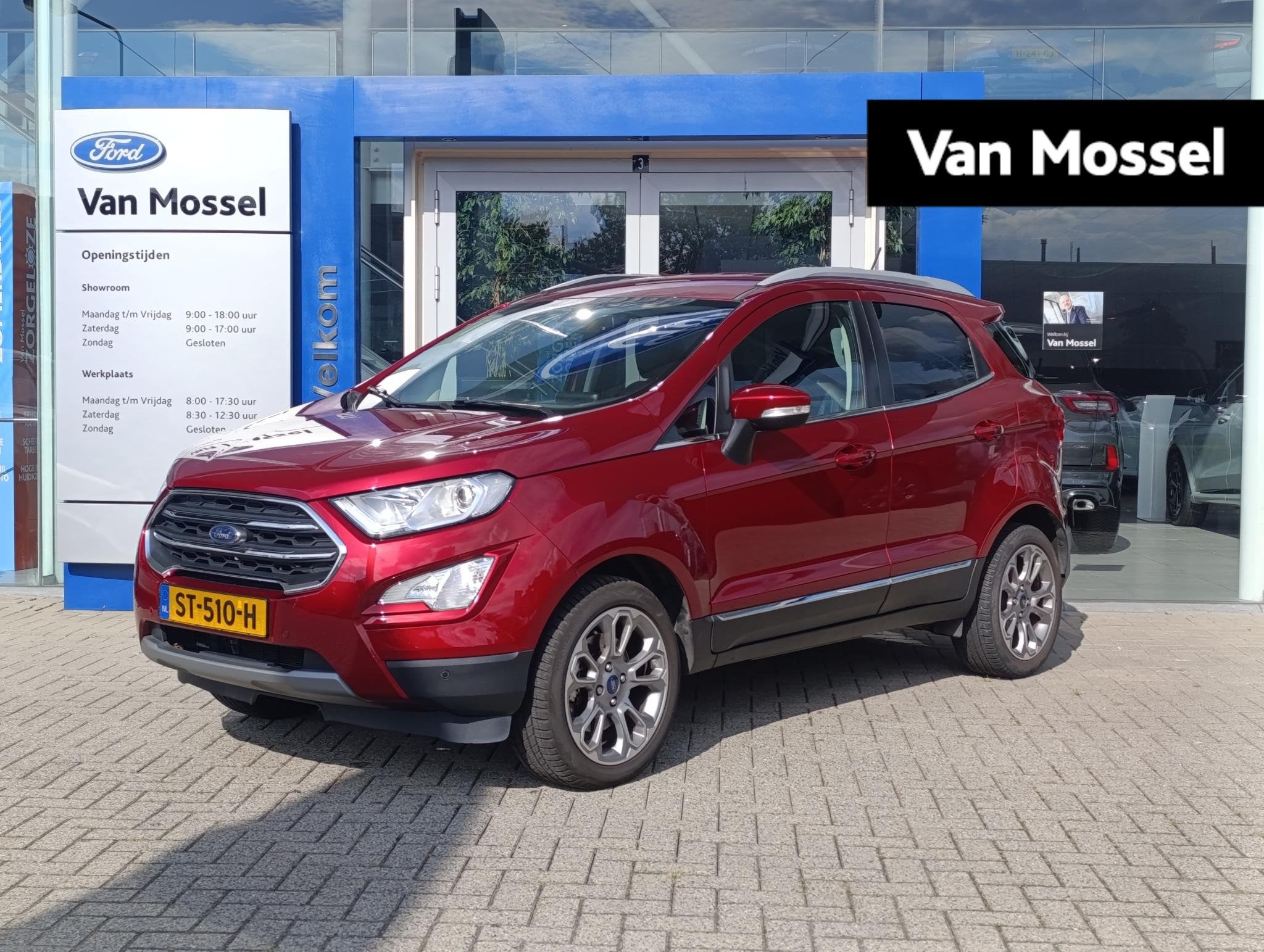 Ford EcoSport 1.0 EcoBoost Titanium | Stoel/stuur voorruitve, 12 maanden, 125 pk, Gebruikt, Euro 6