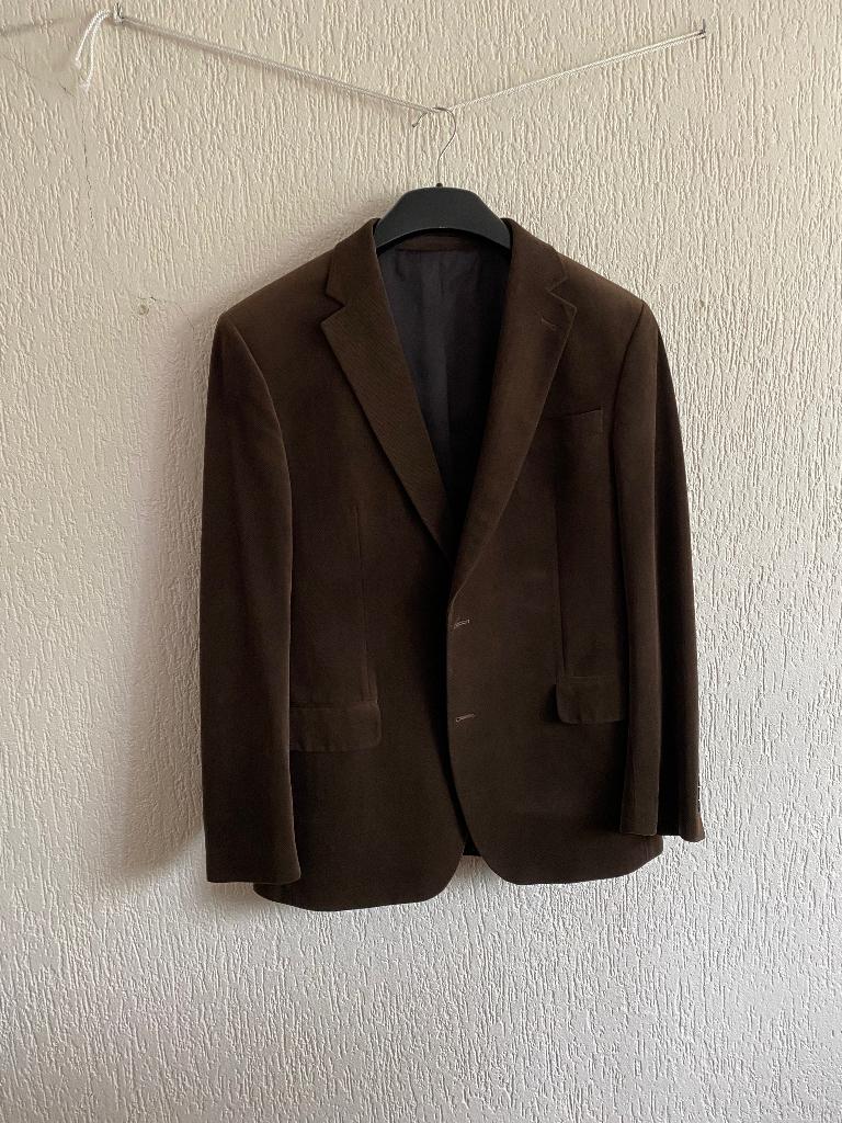 Colbert Carl Gross 54  Bruin, Kleding | Heren, Kostuums en Colberts, Maat 52/54 (L), Ophalen of Verzenden, Zo goed als nieuw, Carl Gross