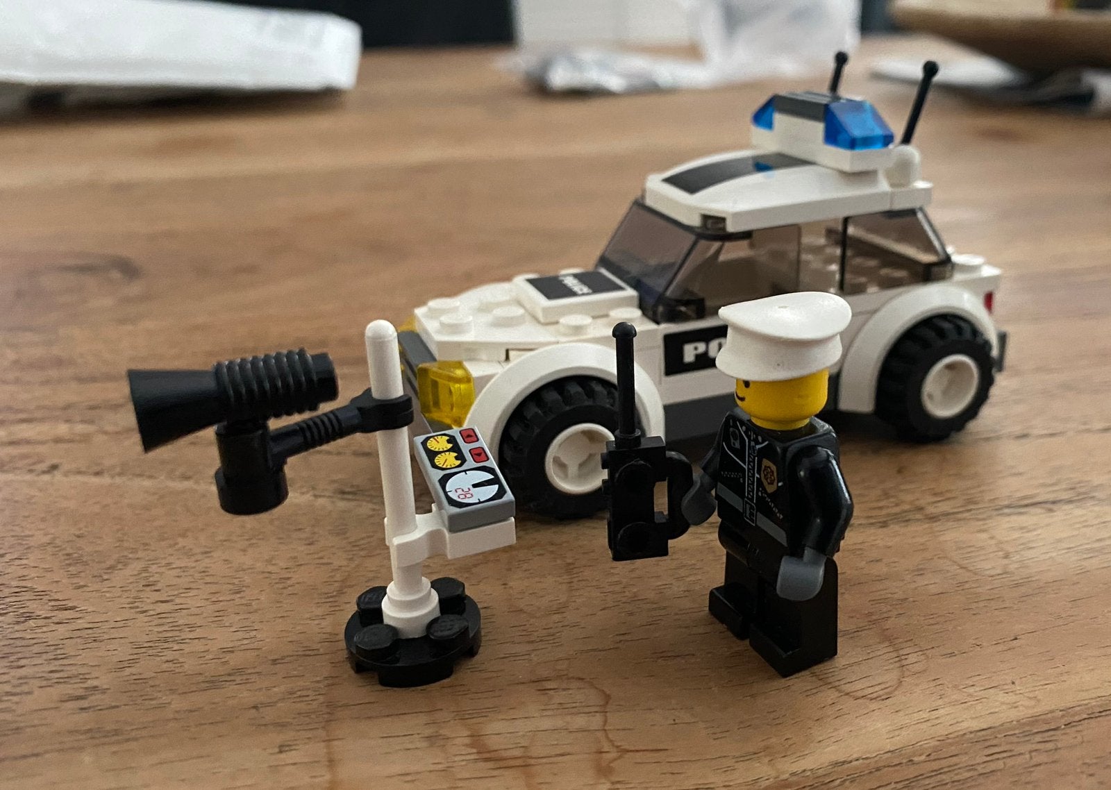 Lego city politie en brandweer auto 7236 en 7241, Ophalen of Verzenden, Zo goed als nieuw