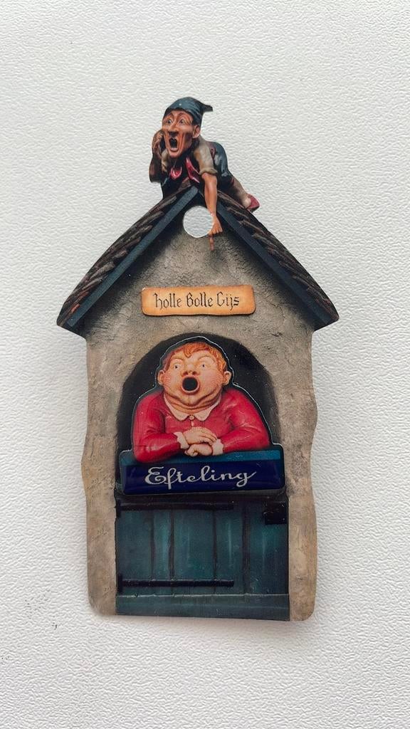 Efteling pin Holle Bolle Gijs Heruitgave op kaartje EPP 446, Verzamelen, Efteling, Ophalen of Verzenden, Nieuw, Button of Speldje