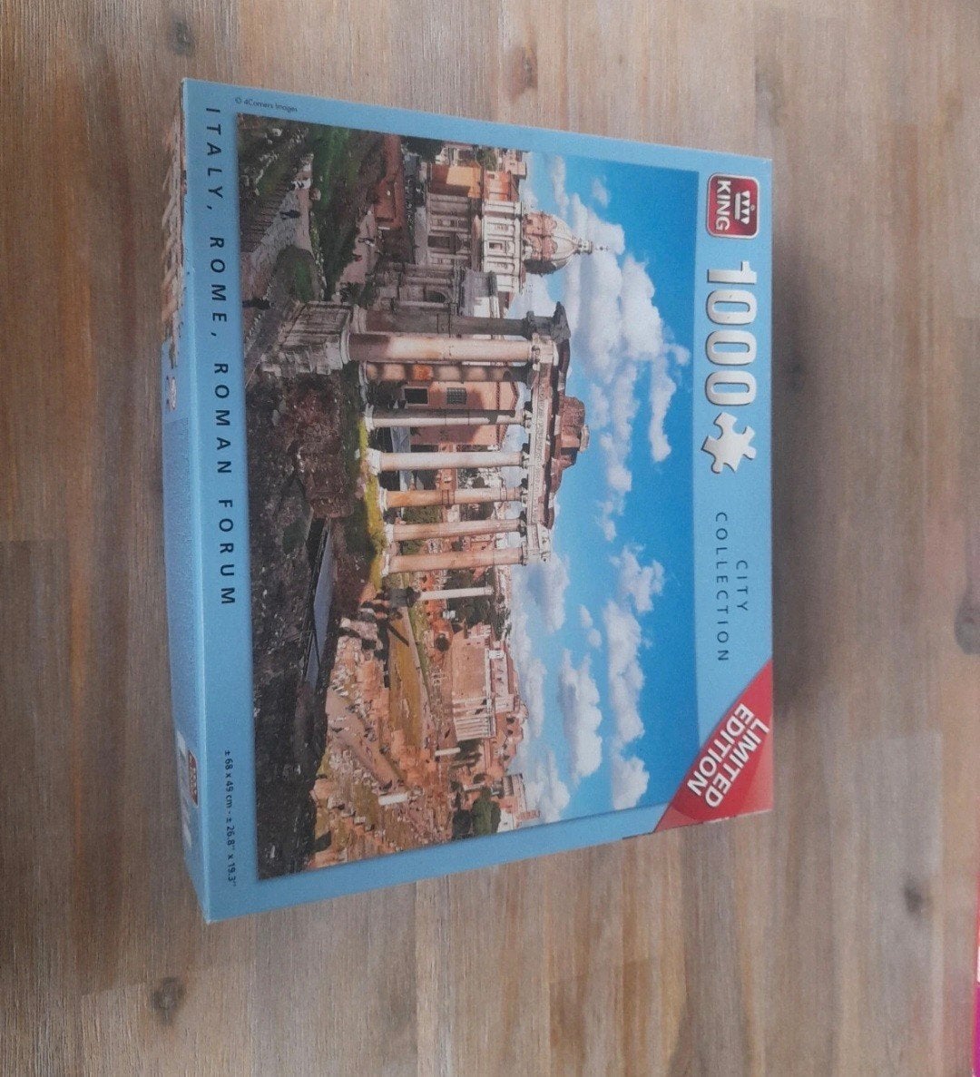 Puzzel Rome City Collection 1000 stukjes, Ophalen of Verzenden, 500 t/m 1500 stukjes, Zo goed als nieuw, Legpuzzel
