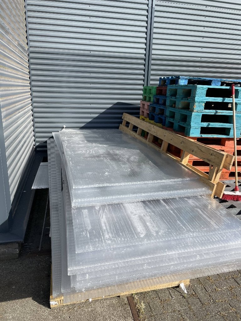 Polycarbonaat platen (diverse maten), Doe-het-zelf en Verbouw, Platen en Panelen, Ophalen, Gebruikt, Overige materialen, Minder dan 20 mm