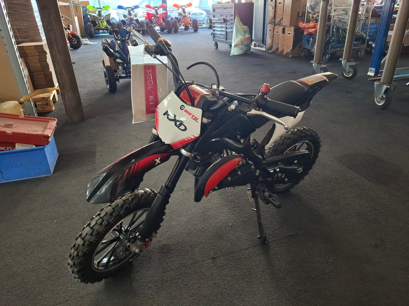 NIEUW! KXD 50cc minicrosser pitbike dirtbike quad, Ophalen of Verzenden, Nieuw