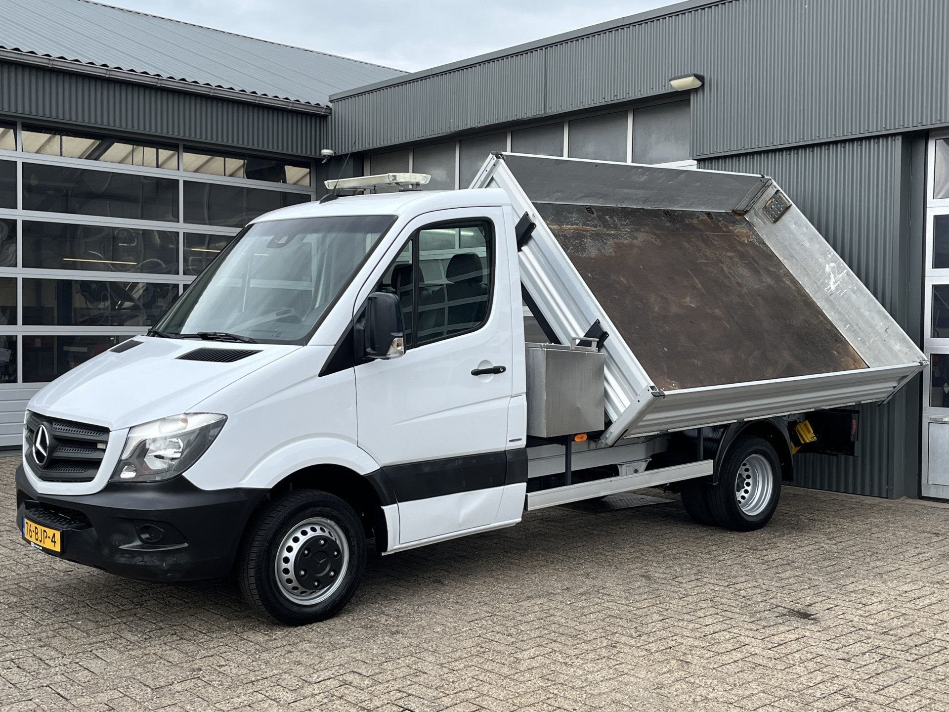Mercedes-Benz Sprinter 514 CDI 2.2 366 3 zijden Kipper Airco, 13 km/l, Stof, Gebruikt, Bedrijf