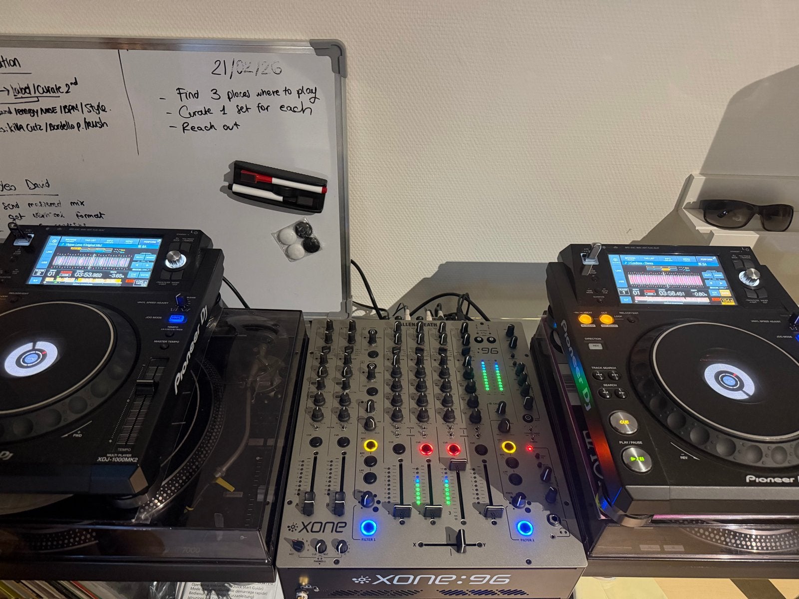 2x Pioneer XDJ-1000MK2, Muziek en Instrumenten, Dj-sets en Draaitafels, Ophalen of Verzenden, Zo goed als nieuw, Dj-set, Pioneer
