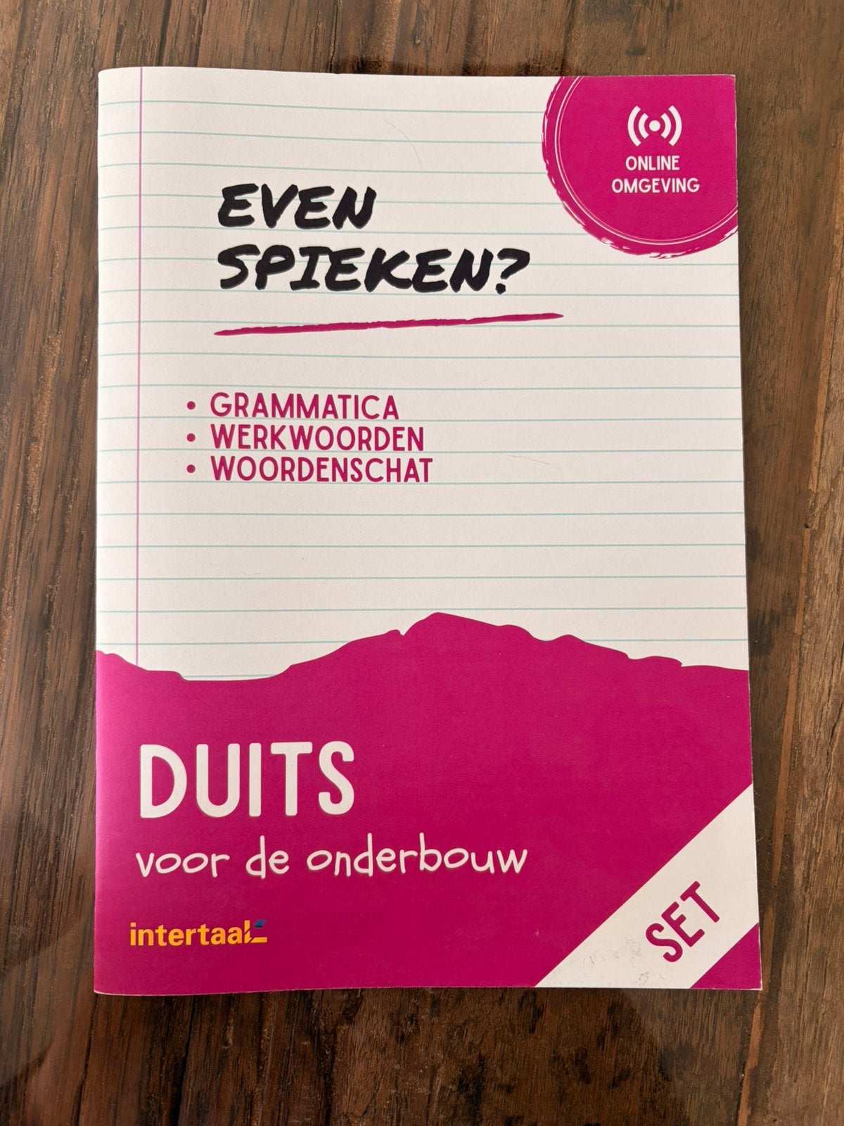 Even spieken hulpboek voor duits onderbouw, Boeken, Schoolboeken, Ophalen of Verzenden, Zo goed als nieuw, Overige niveaus, Duits