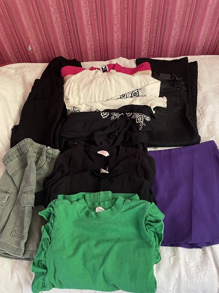 set meisjes kleding, Meisje, Ophalen of Verzenden, Zo goed als nieuw, Setje