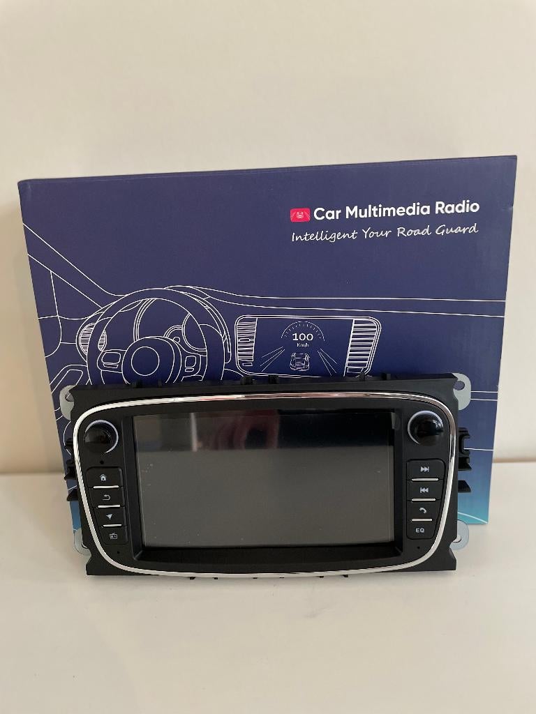 Android radio voor Ford Focus /S-Max/ Mondeo/ Galaxy / zwart, Auto diversen, Autoradio's, Nieuw, Ophalen of Verzenden