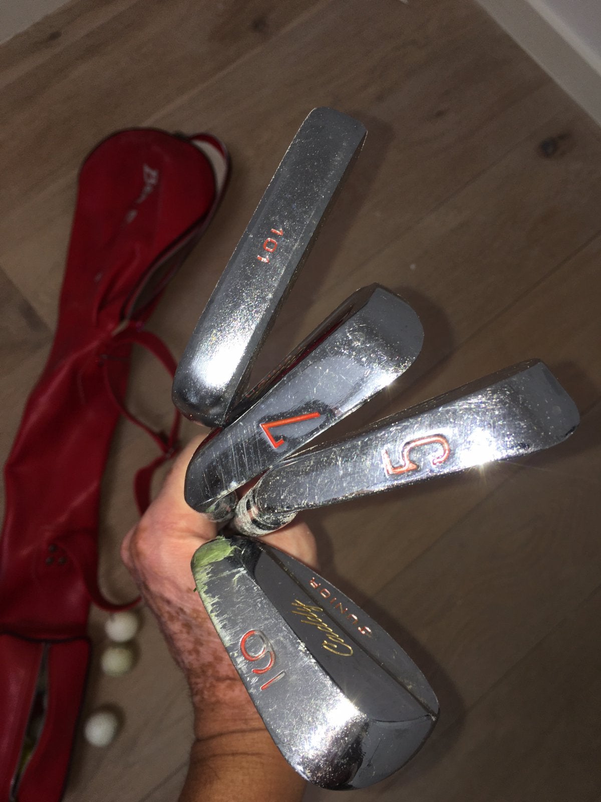 Golfset Amsterdam Oud-west, Ophalen of Verzenden, Gebruikt