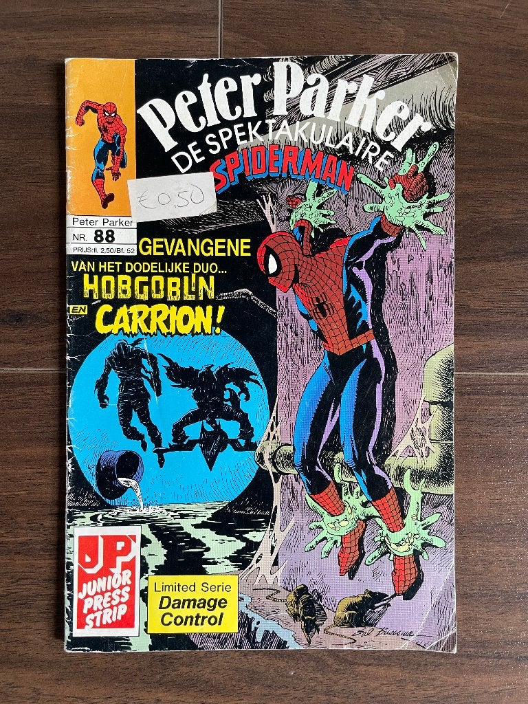 spiderman strip comic marvel peter parker, Boeken, Strips | Comics, Eén comic, Ophalen of Verzenden, Gelezen, Europa