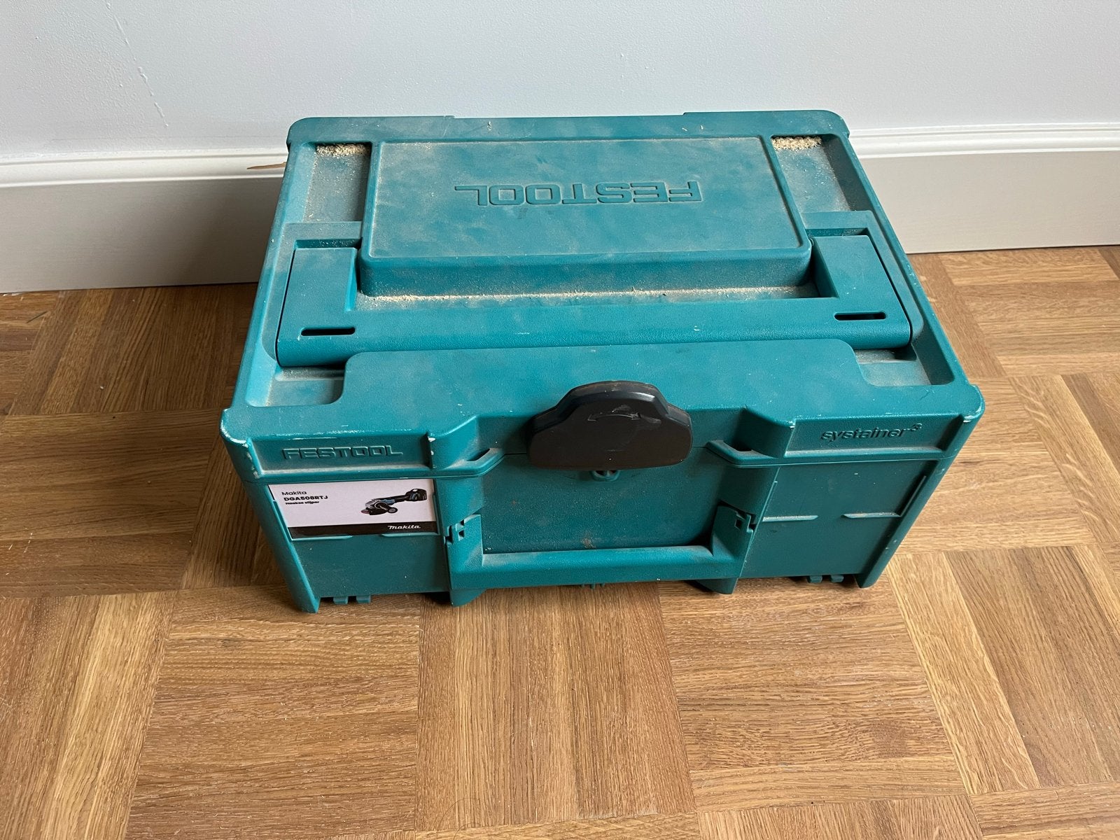 Festool Systainer met inlay voor Makita haakse slijper, Ophalen of Verzenden, Gebruikt